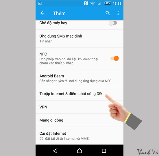 Bat chia se ket noi mang tren Sony Xperia M5 Single Sim 3